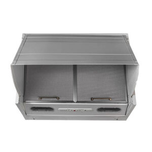 Davoline P 140 Silver Πτυσσόμενος Απορροφητήρας 59.9cm Γκρι