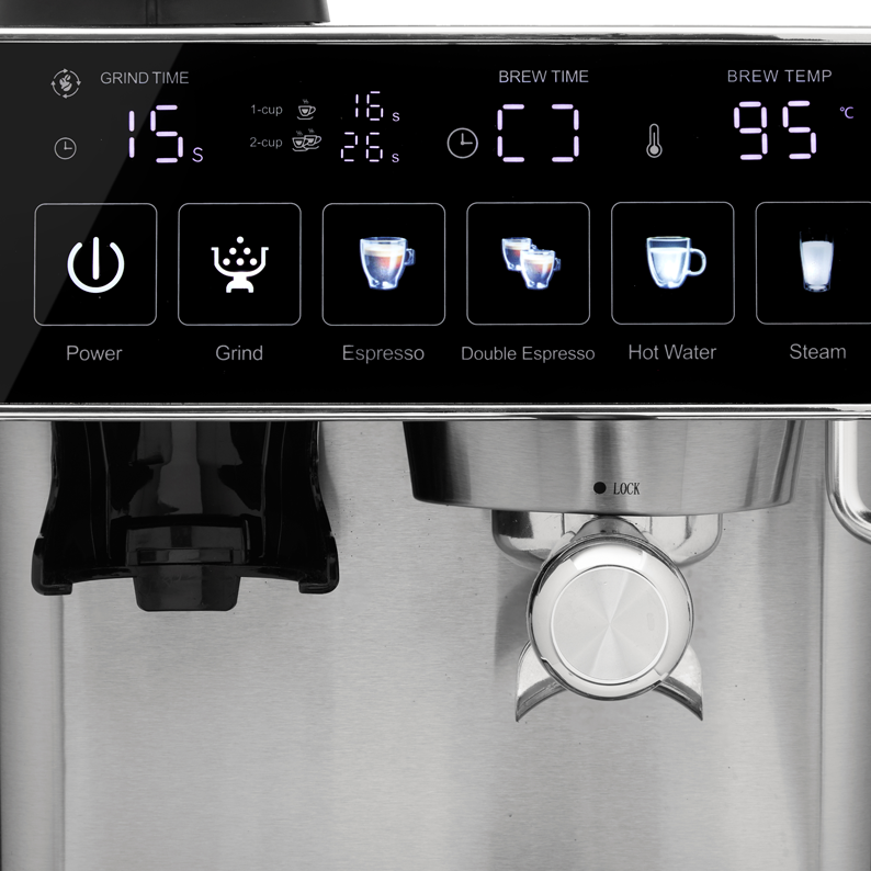 Ημιαυτόματη Μηχανή Espresso Home Barista IZ-6026 - Image 15