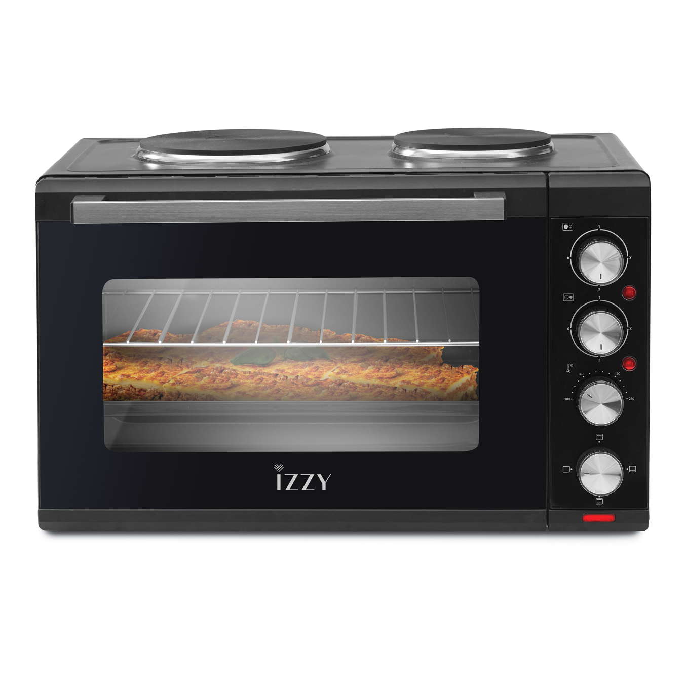 Φούρνος με 2 Εστίες 48Lt IZ-8015 - Image 2