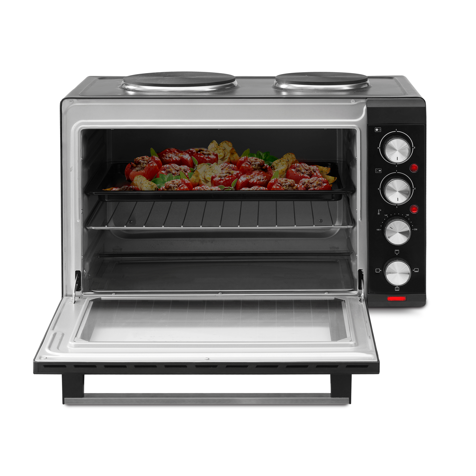 Φούρνος με 2 Εστίες 48Lt IZ-8015 - Image 3