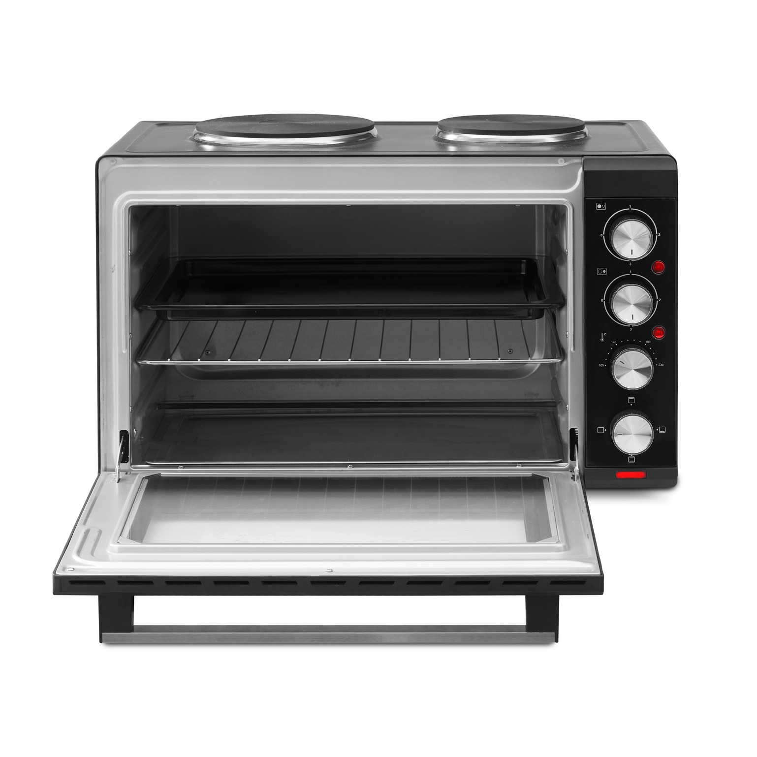 Φούρνος με 2 Εστίες 48Lt IZ-8015 - Image 4